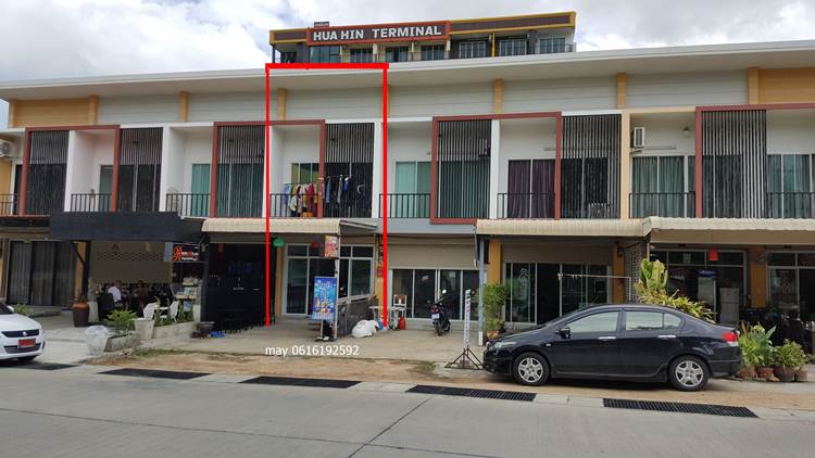 ขาย อาคารพาณิชย์ 20 ตรว. สไตล์โมเดิร์นหรู หัวหิน88 061-619-2592 เมย์ ขาย อาคารพาณิชย์ 20 ตรว. สไตล์โมเดิร์นหรู หัวหิน88 061-619-2592 เมย์