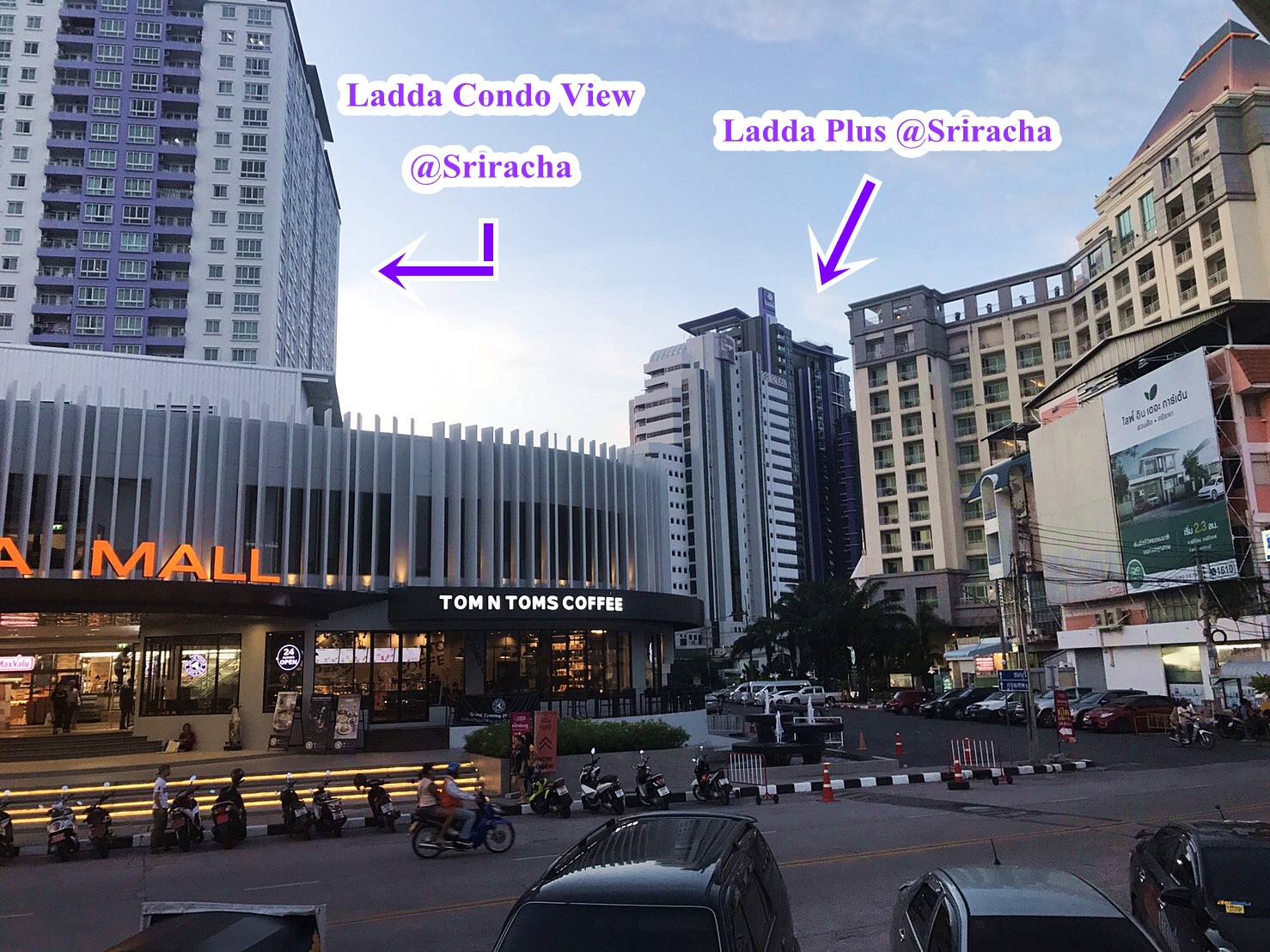 Ladda View condo for rent 20,000-50,000 baht/month @location in the heart of Sriracha,Chonburi Thailand Ladda View condo for rent 20,000-50,000 baht/month @location in the heart of Sriracha,Chonburi Thailand