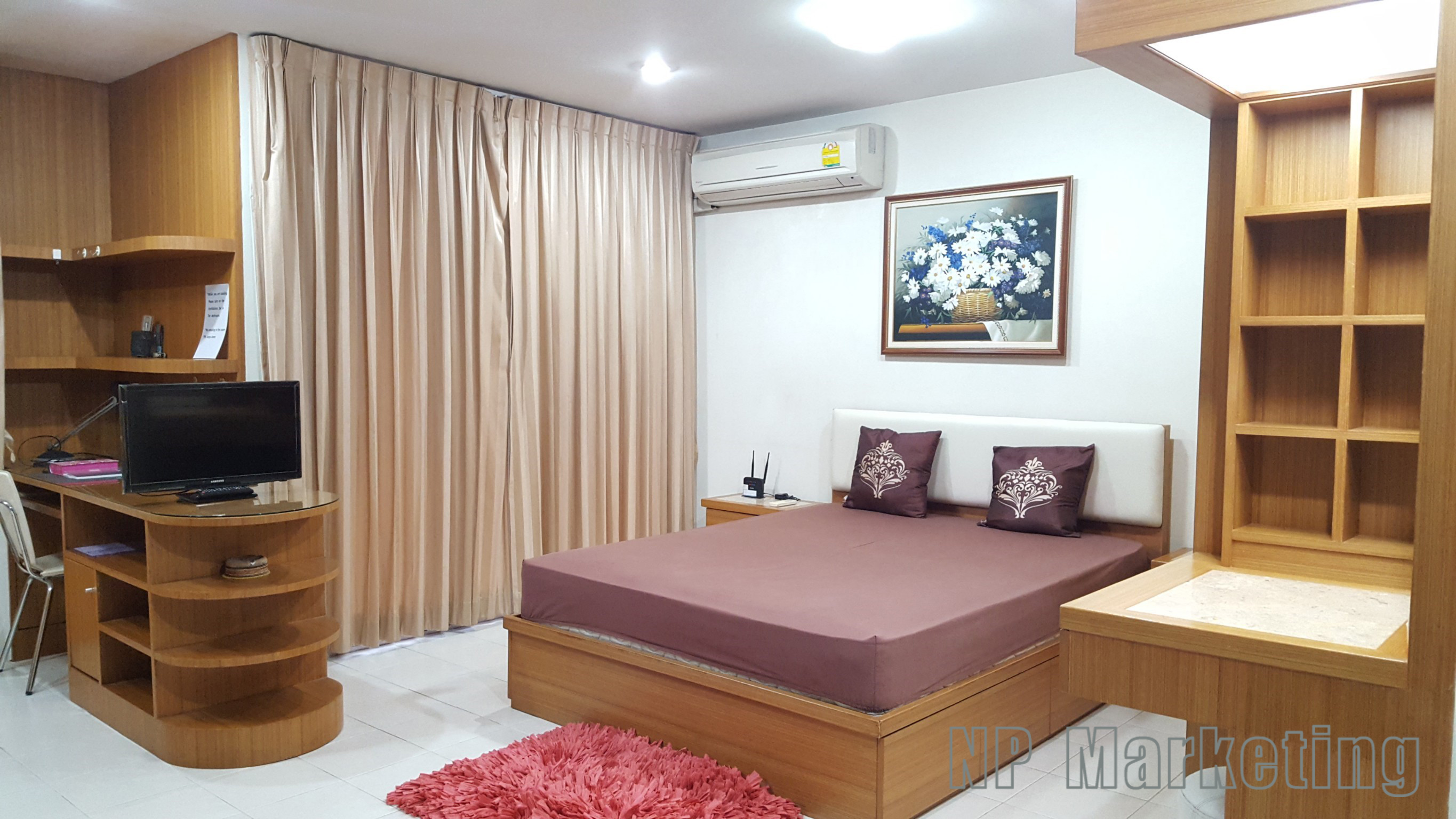 �͹������� �����Ź��ҧ�� ��Ƿ��Թ��¤����Ԥ Condo for rent Parkland Bangna 
