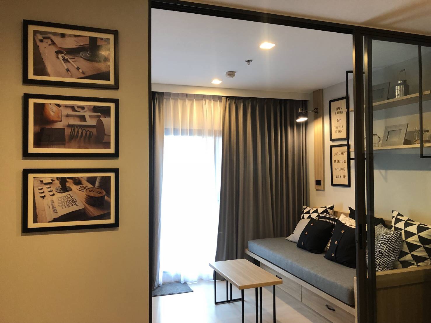 ให้เช่า คอนโด Life สุขุมวิท 48 (BTS พระโขนง) 1 นอน 40 ตรม. ชั้น 3 ให้เช่า คอนโด Life สุขุมวิท 48 (BTS พระโขนง) 1 นอน 40 ตรม. ชั้น 3