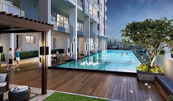 ��´�ǹ� ������� �ŷ� �Ѫ��-��Ҹ����-�ҷ� 2 ��ͧ�͹ ��������  Sell Down Supalai Lite Ratchada-Narathiwas-Sathorn