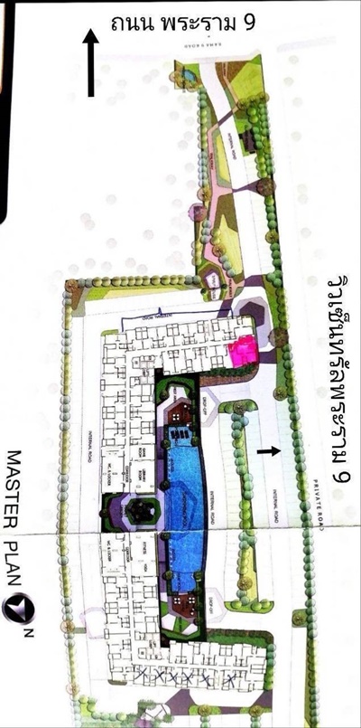 ��´�ǹ� �����������ù��� ������9 Supalai Veranda Rama 9 ��Ҵ 64.50 ��.� ��� 19