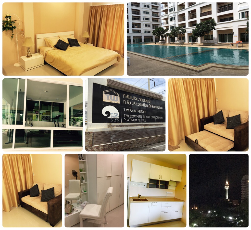 Condo for sale One seven-story condominium Banglamung Chonburi Contact 0909851273