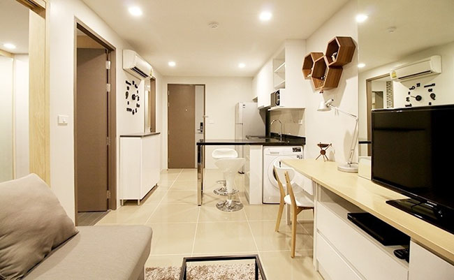 �͹� Mirage Sukhumvit 27 ����� Ẻ 1 ��ͧ�͹ A�Beautifully�Décor�1�Bedroom�Unit�near�Asoke�Junction