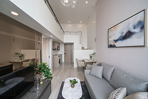 �͹��ش�������� ���� ��Ϳ Ẻ 1 ��ͧ�͹ ��� Knight Bridge Prime sathorn A Beautifully Décor Loft Style 1 Bed Unit at KnightBridge Prime Sathorn