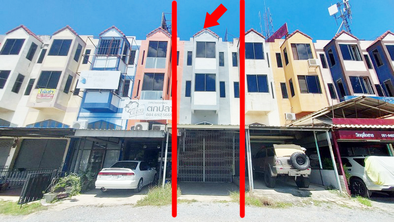 ขายด่วน อาคารพาณิชย์ 3.5 ชั้น 18 ตารางวา อยู่ติดถนนโรจนะ-อยุธยา ขายด่วน อาคารพาณิชย์ 3.5 ชั้น 18 ตารางวา อยู่ติดถนนโรจนะ-อยุธยา