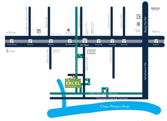   �͹�. The Excel hideaway Sukhumvit 50 �� ����� �δ������� �آ���Է 50 2650000 BAHT 1 BEDROOM 1 ��� ��鹷�� =  30 SQ.M.   FOR SALE