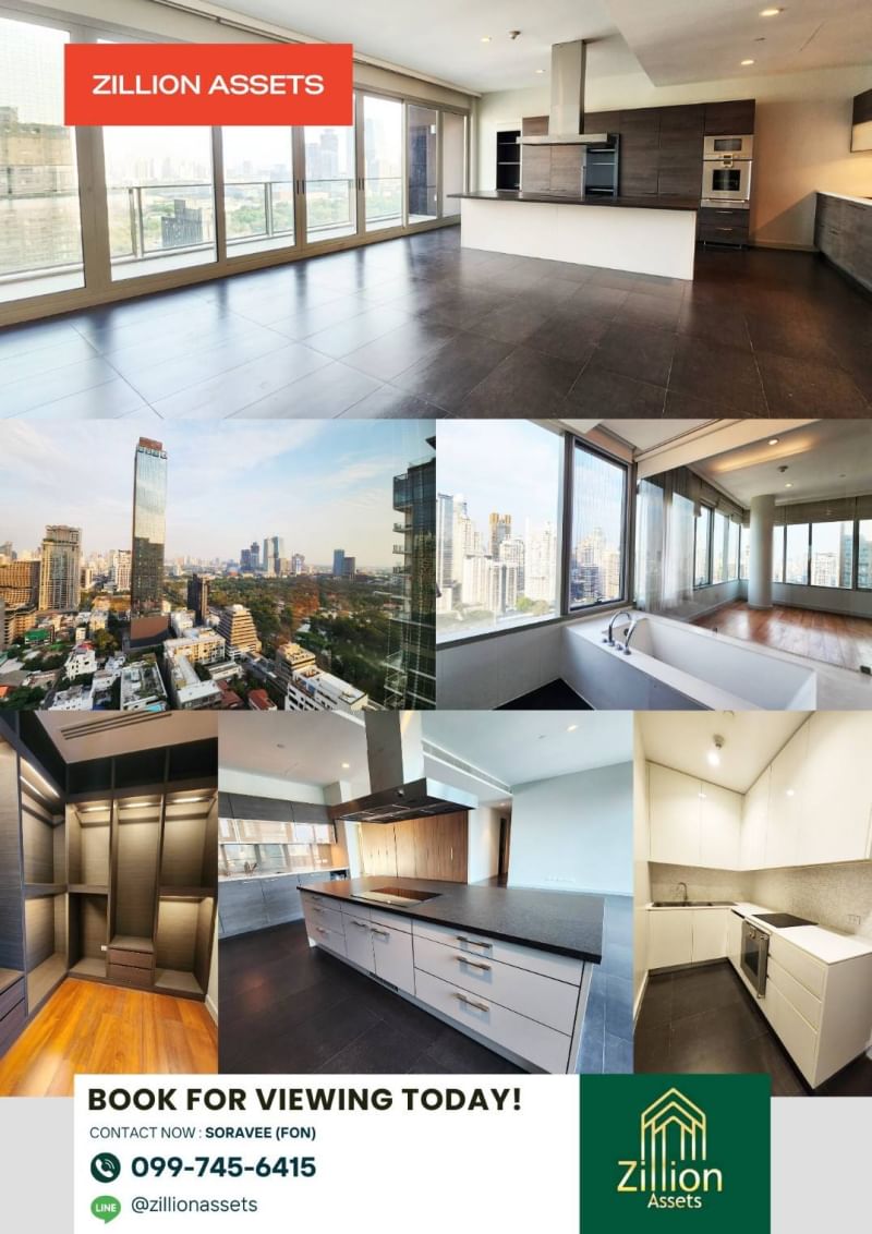 ��� 185 �Ҫ���� ��ͧ��� 4 ��ͧ�͹ SALE 185 Rajdamri Luxury in 4-Bedroom Unit