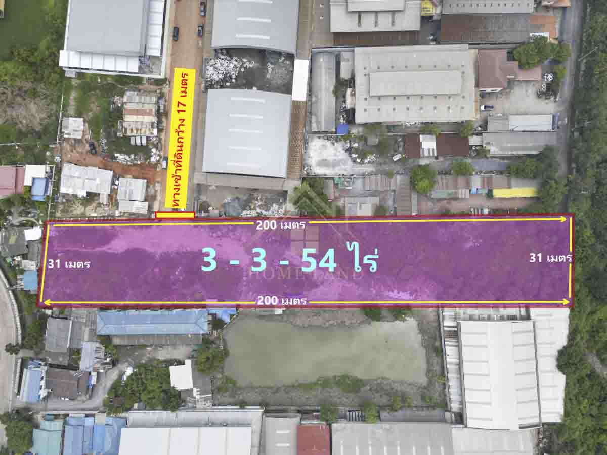 ที่ดินเปล่า 3-3-54 ไร่ ในโครงการ หมื่นทรัพย์แลนด์ สมุทรสาคร ที่ดินเปล่า 3-3-54 ไร่ ในโครงการ หมื่นทรัพย์แลนด์ สมุทรสาคร