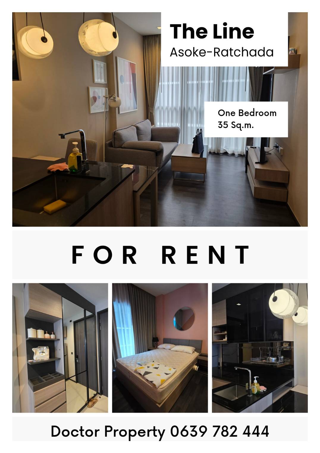 🔥 Lowest Price in the Project! For Rent: The Line Asoke�Ratchada � Luxury Condo in Rama 9 CBD