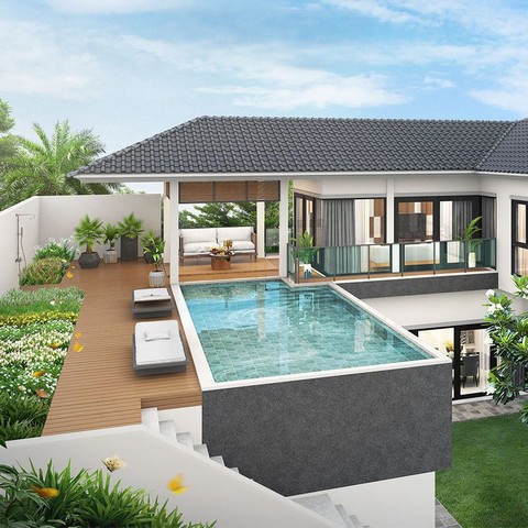 บ้านเดี่ยวหลังใหญ่ ดีไซน์หรูหรา มีทั้งหมด 6 แบบ โซนสันกำแพง  บ้านเดี่ยวหลังใหญ่ ดีไซน์หรูหรา มีทั้งหมด 6 แบบ โซนสันกำแพง