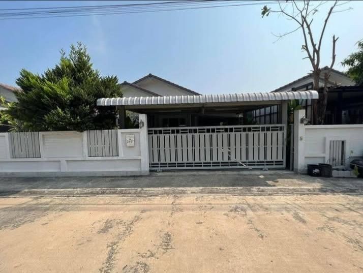 ขายบ้านเดี่ยวชั้นเดียวพร้อมที่ดิน หมู่บ้านมนตรีพฤกษาชล 2  แม่กลอ ขายบ้านเดี่ยวชั้นเดียวพร้อมที่ดิน หมู่บ้านมนตรีพฤกษาชล 2  แม่กลอ