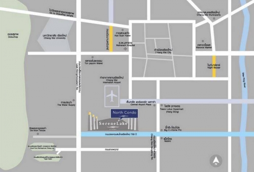 NORTH 1 CONDO ��ç��� SERENE LAKE �ͧ L&H  ��� 7 ��ͧ 703 ��鹺��ش �������